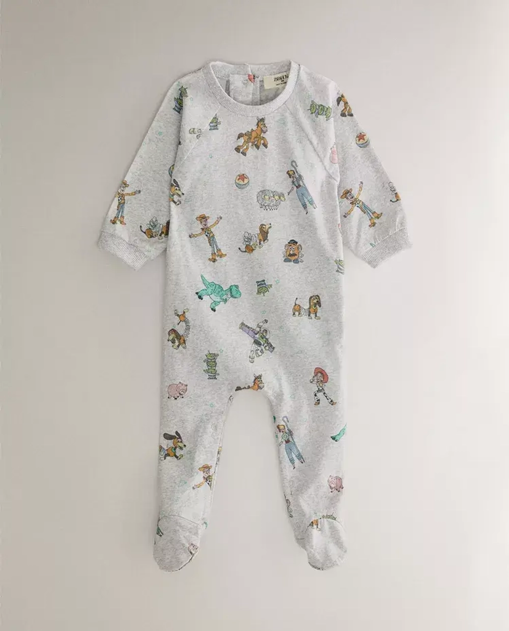 ZARA HOME ДЕТСКИЙ КОМБИНЕЗОН TOY STORY ©DISNEY, СЕРЫЙ