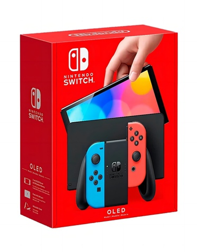 Игровая приставка Nintendo Switch OLED Red/Blue (Красная/Синяя)