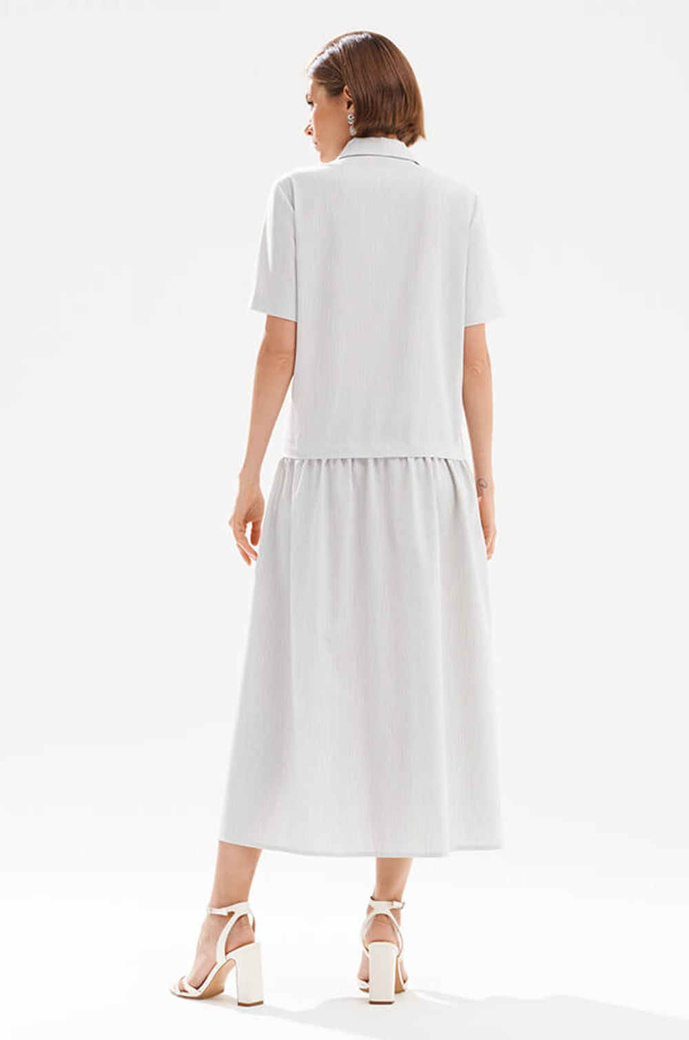 51756 Платье женское (светло-серый)