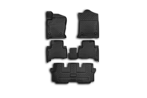 Коврики 3D в салон HAVAL H9, 2015-, 5 шт. (полиуретан) Element.ORIG.3D.99.03.210K