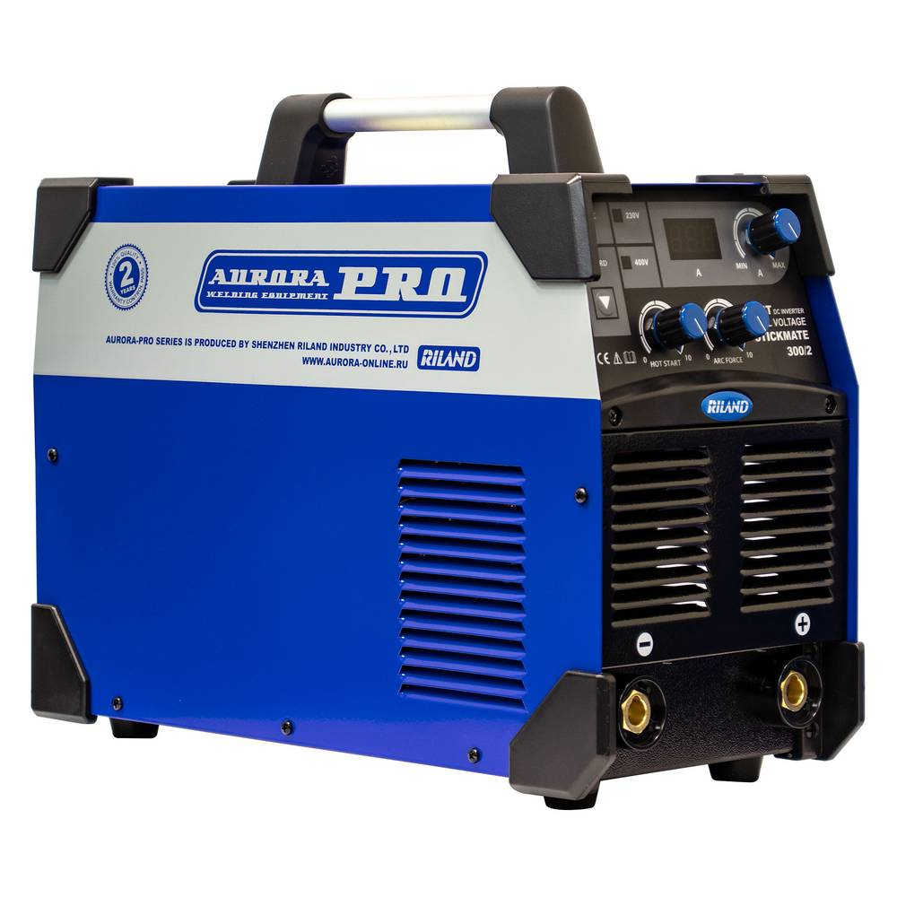 Сварочный инвертор AuroraPRO STICKMATE 300/2 Dual Energy + аттестат НАКС 32546