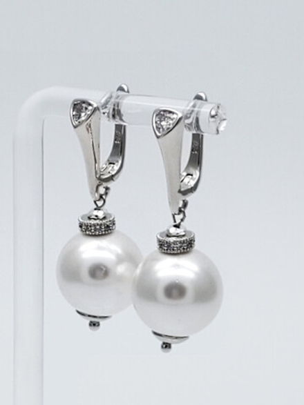 91002043 Серьги Selena Pearls