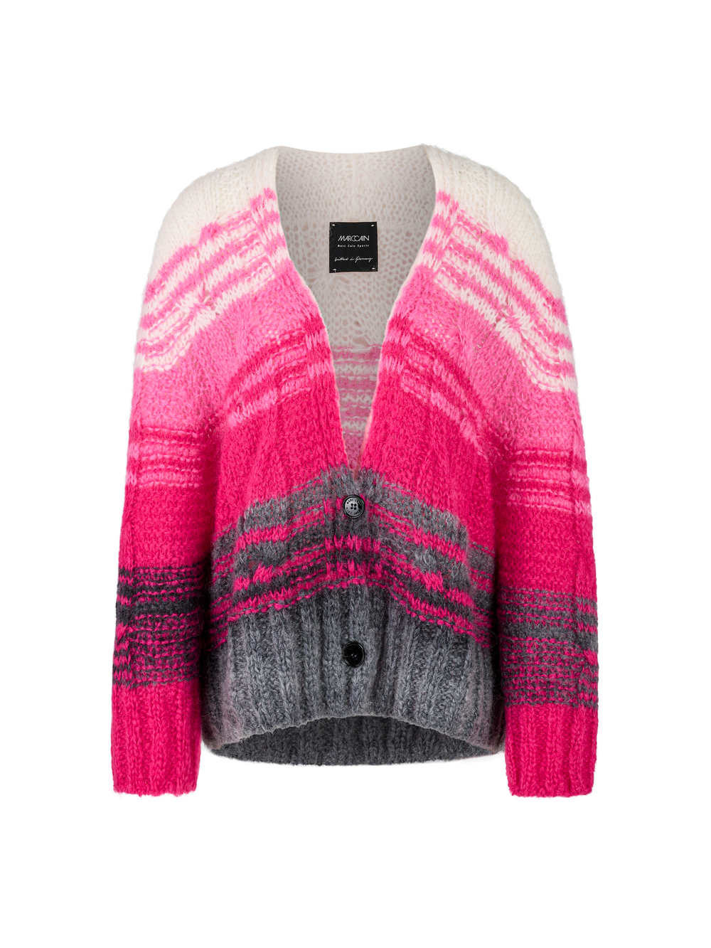 Кардиган из мохера (Knitted in Germany)