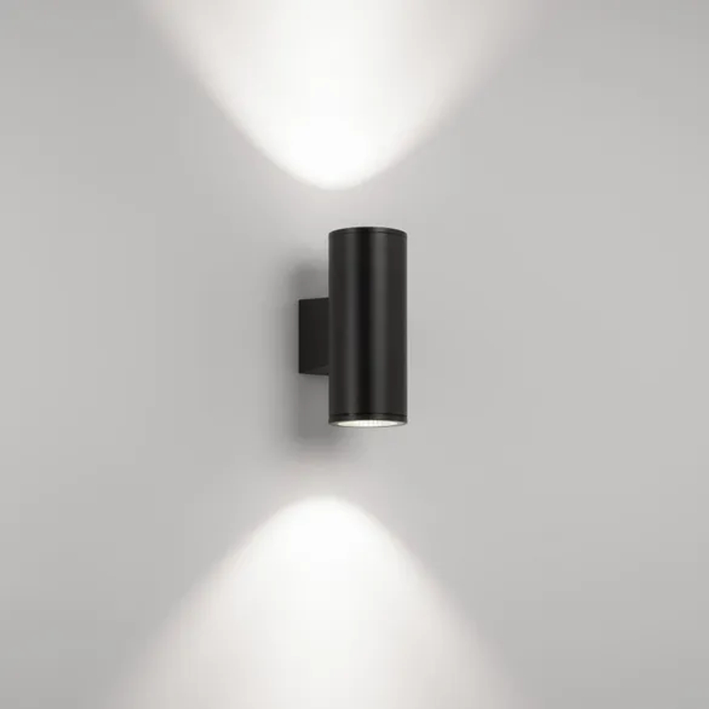 Светильник настенный LGD-WALDER-R92-2x13W Day4000-MIX (Черный, 40 deg, 230V) (Arlight, IP65 Металл, 5 лет) 060957