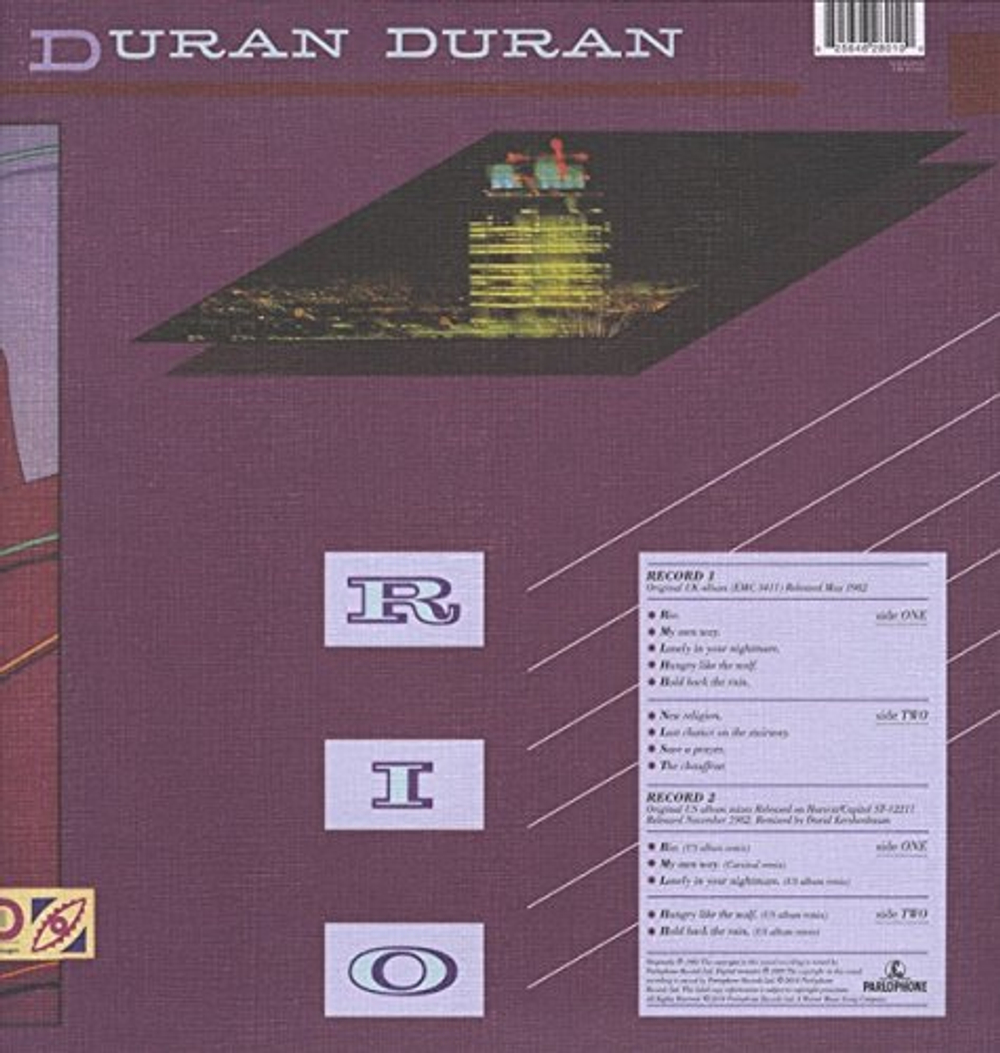Duran Duran / Rio (2LP)