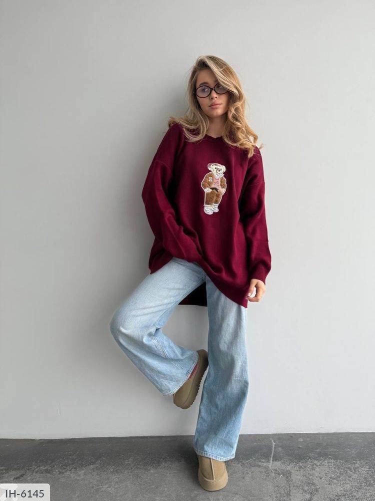 Свитер IH-6145 Фабрика Моды