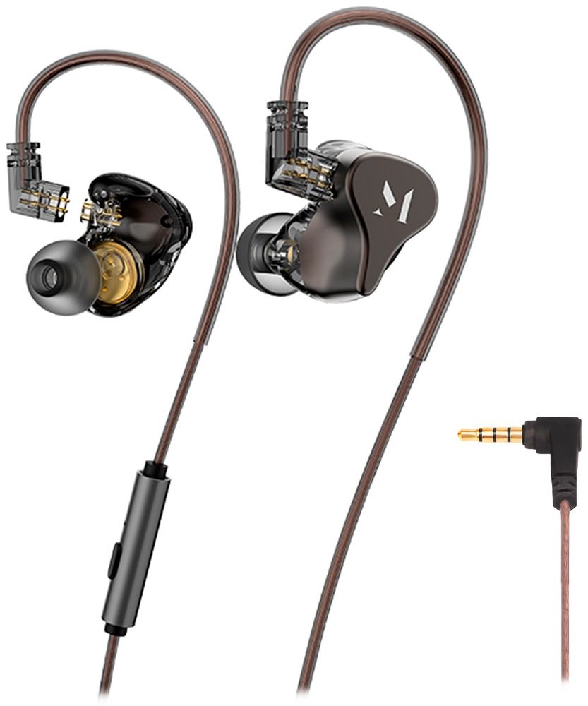 Наушники MUSIC PUBLIC KINGDOM IEM110M серый