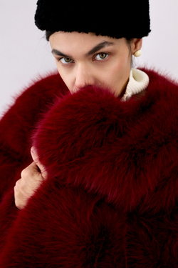 Шуба Old Money Red