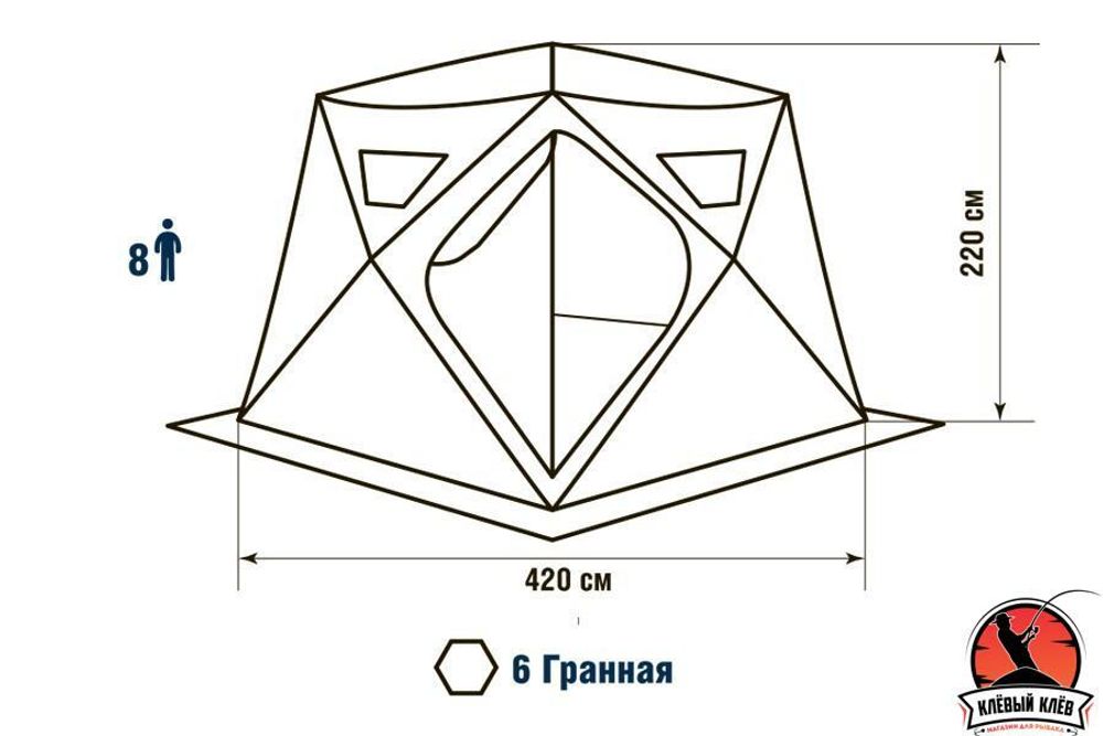 Палатка HIGASHI Camo Yurta Pro DC