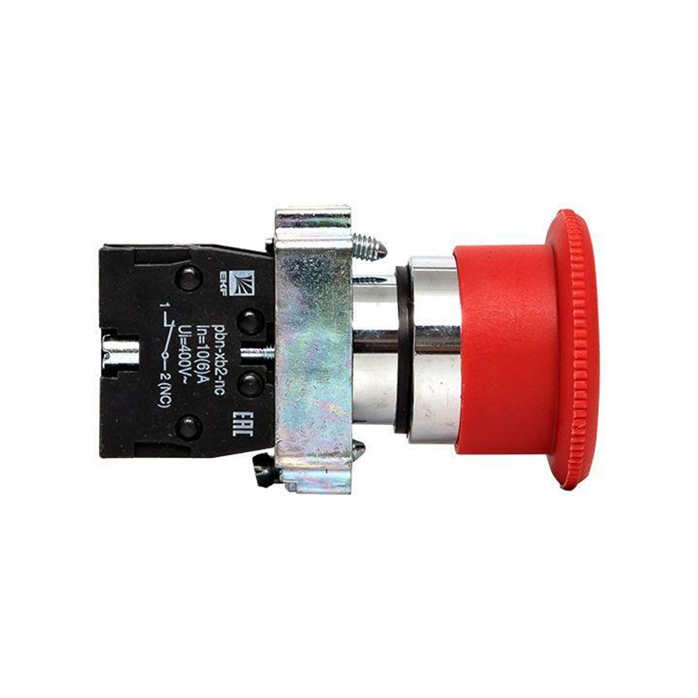 Кнопка "Грибок" BS542 NC поворотн. красн. PROxima EKF xb2-bs542