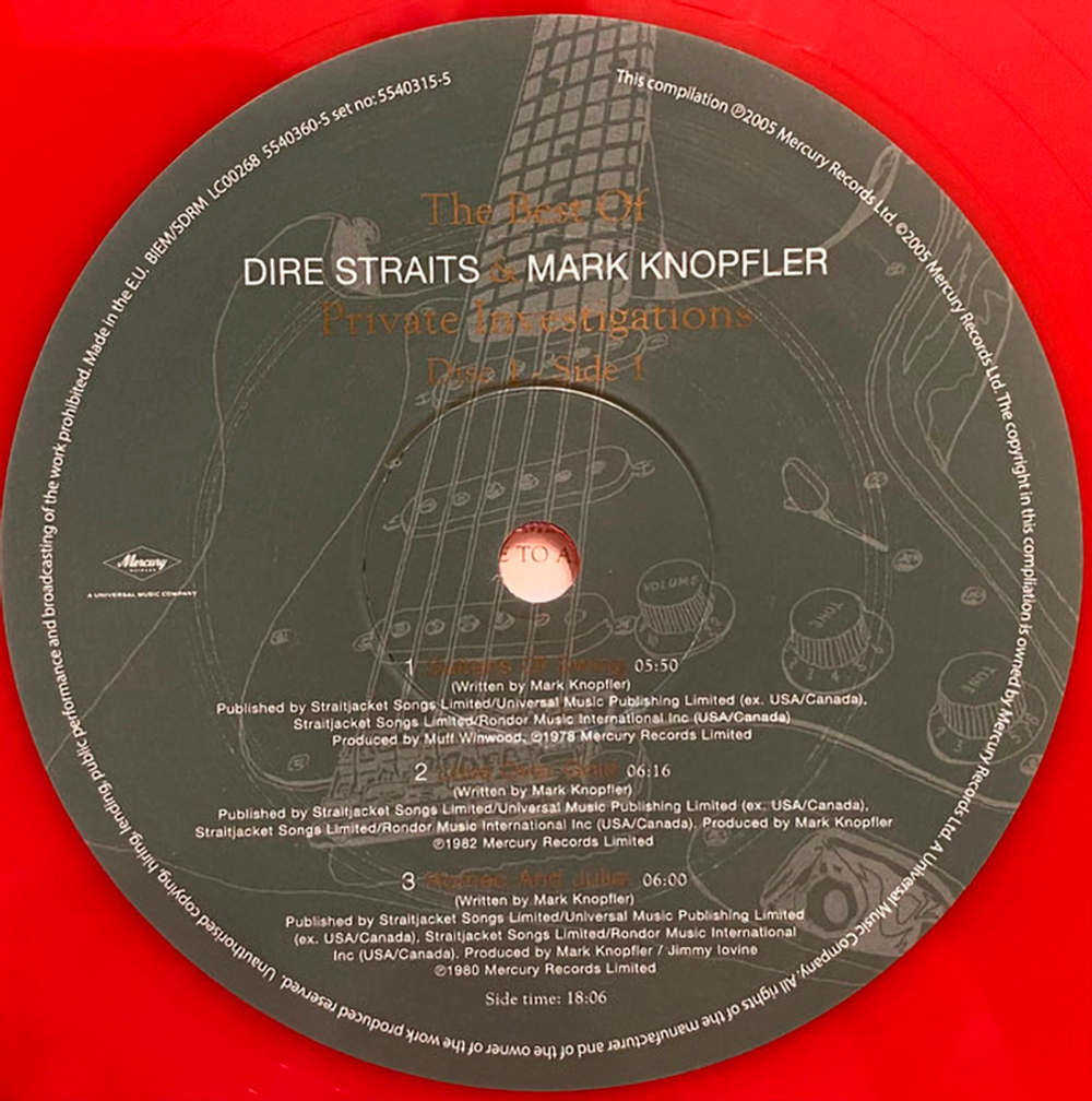 Dire Straits &amp; Mark Knopfler / Private Investigations - The Best Of (Coloured Vinyl)(2LP)