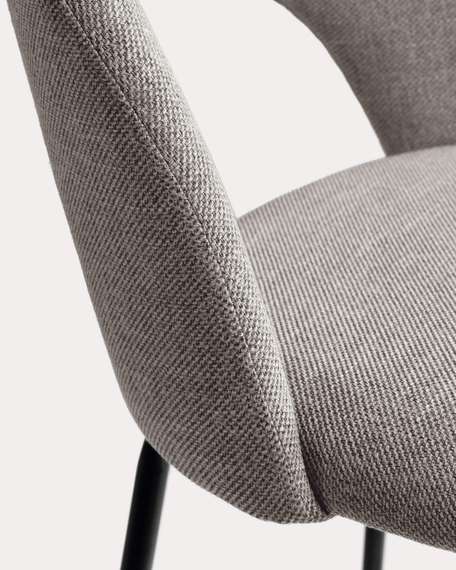 Полубарный стул Mahalia 63 см светло-серый