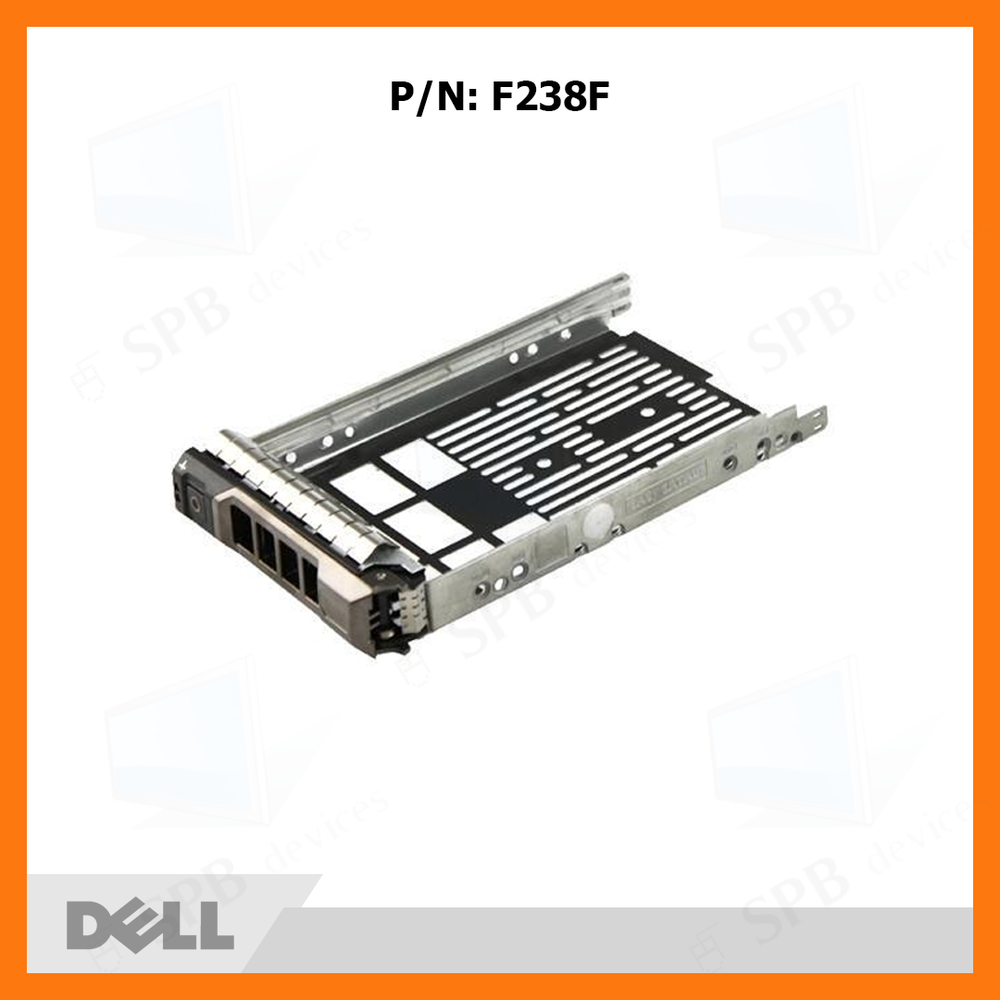 Салазки DELL 3.5 SATA SAS Tray Caddy F238F , для серверов DELL PowerEdge R и Т серий , F238F, 0F238F