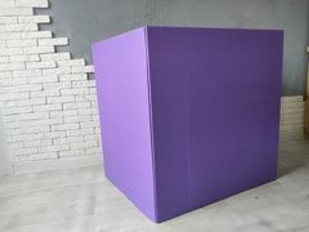 Коробка для шаров (Фиолетовая) 60*60*60 см.