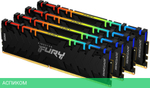 Оперативная память Kingston Fury Renegade RGB RTL Gaming DDR4 4x8GB (KF436C16RBAK4/32)