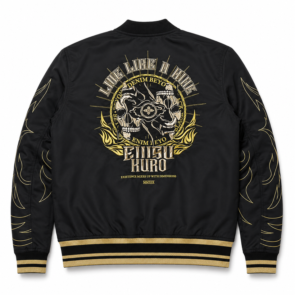 Бомбер Evisu Kuro