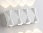 Светильник уличный светодиодный настенный ST4490/8 WH белый LED 4200K 8W IP54 190*80*45
