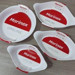 Marinex Опал жаропрочная форма овальная 1,4 л (31х20х7см)