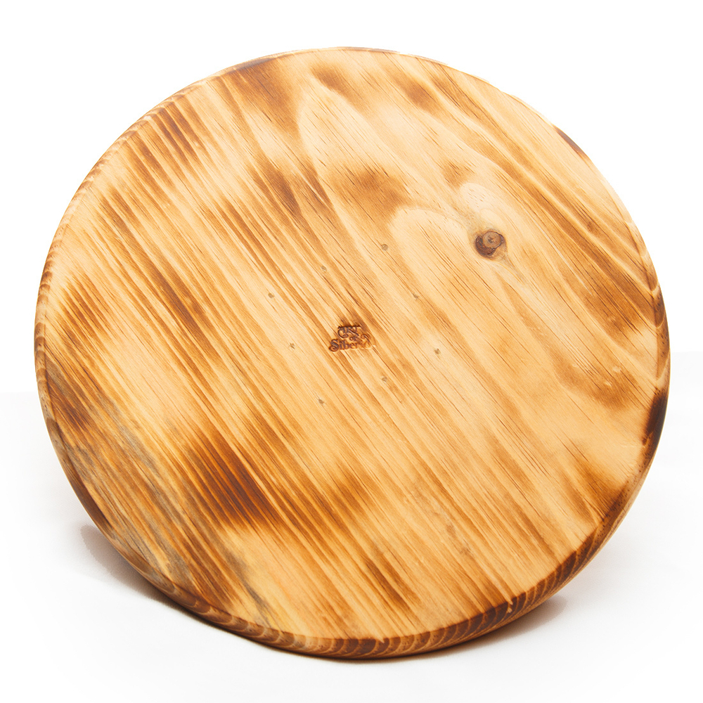 Деревянное блюдо Art of Siberia для подачи шашлыка и закусок. T54