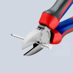 Кусачки боковые черненые 180 мм Knipex 70 02 180
