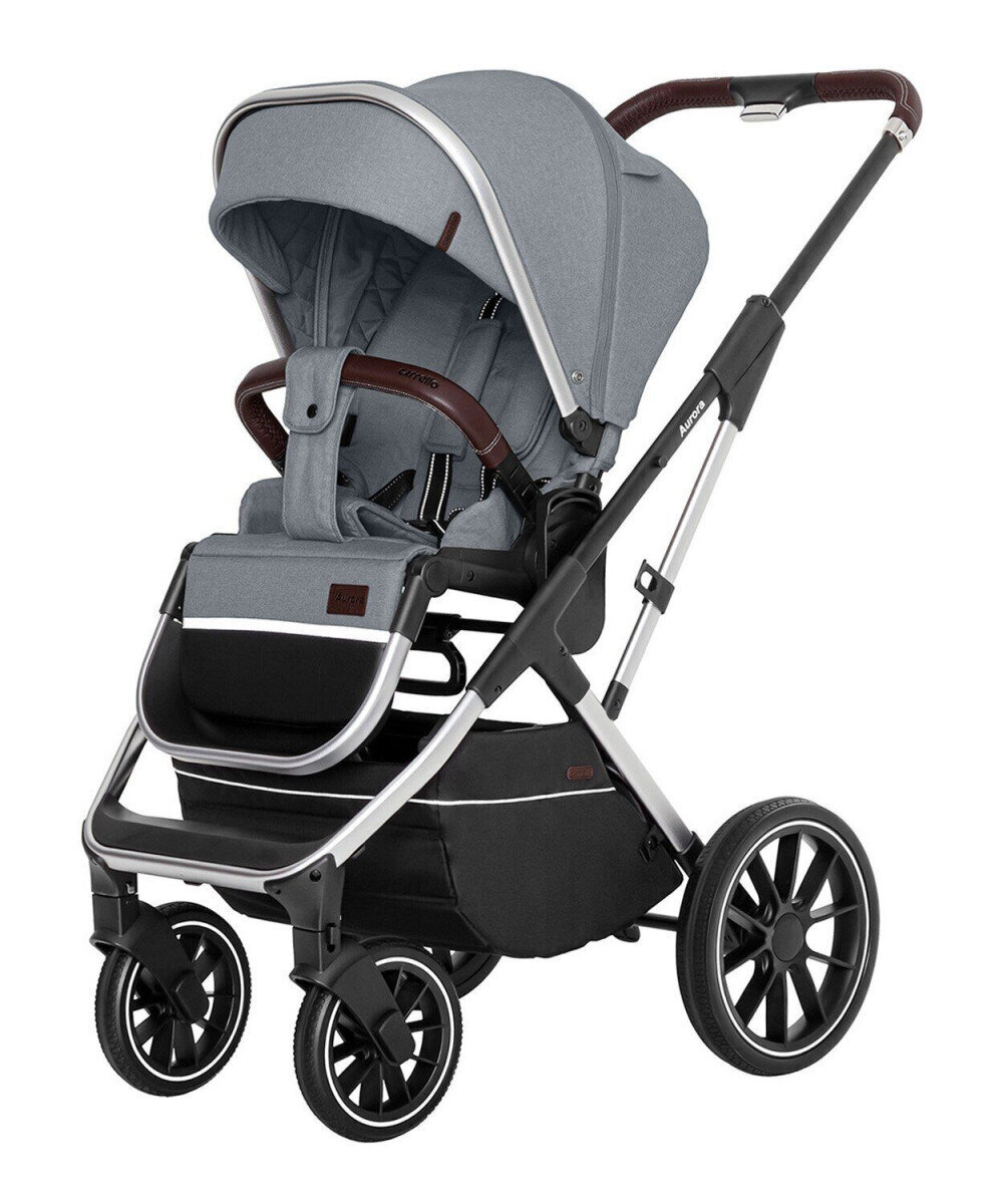 Коляска 2 В 1 Carrello Aurora CRL-6505 Silver Grey ДИЗАЙН 2022