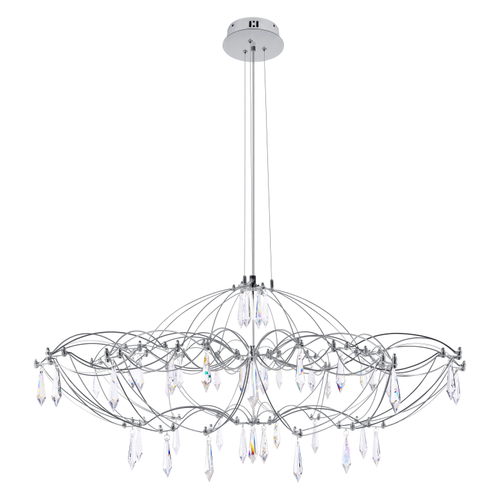 Подвесная светодиодная люстра Loft It Mira 10586/900 Silver Asfour