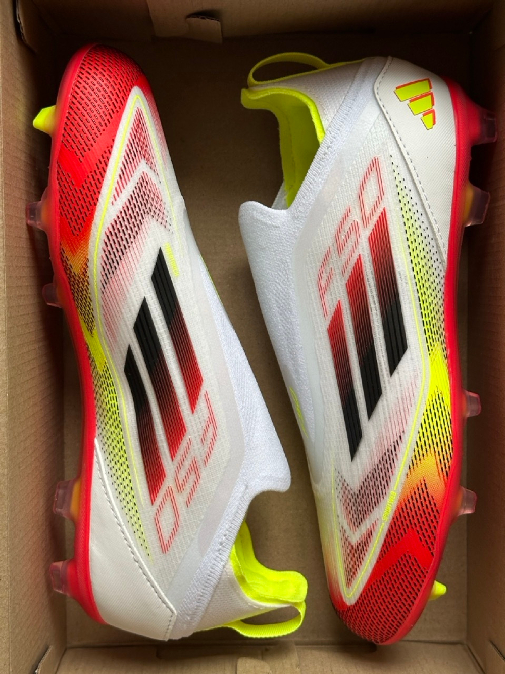 Бутсы adidas F50 Elite LL FG Junior - белый