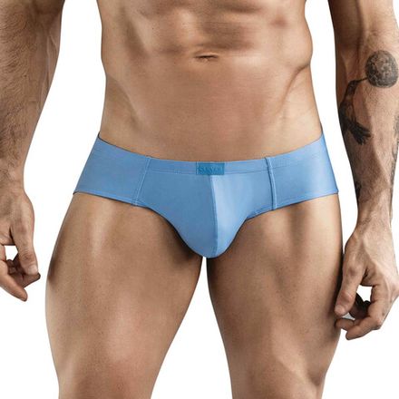 Мужские трусы брифы голубые Clever Moda MAYA BRIEF 178107