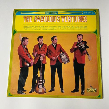 Винтажная виниловая пластинка LP The Ventures The Fabulous (Japan 1964) (No Obi) Only The Young