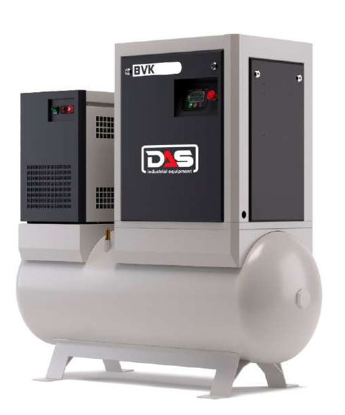 Винтовой компрессор DAS BVK C 7.5-13-500 D