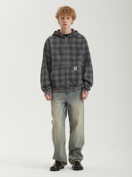 Мужская Толстовка Waffle Zip-thru