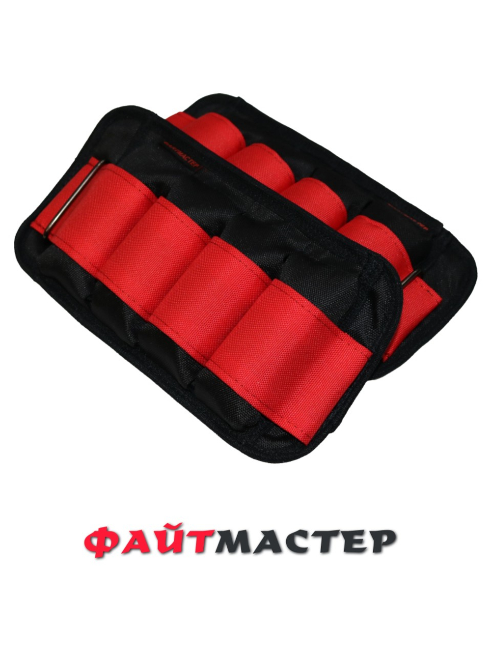 Утяжелители для ног и рук "ФАЙТМАСТЕР", 2 х 1 кг, универсальные, наполнитель металлическая дробь