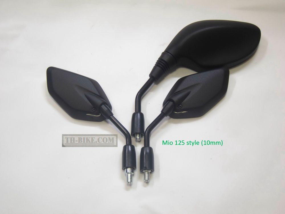 Mini mirrors, Small mirrors, Tiny mirrors 10mm, 8mm thread. Made in Thailand