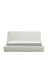 Кровать Martina со съемным чехлом из шенилла цвета экрю 180 x 200