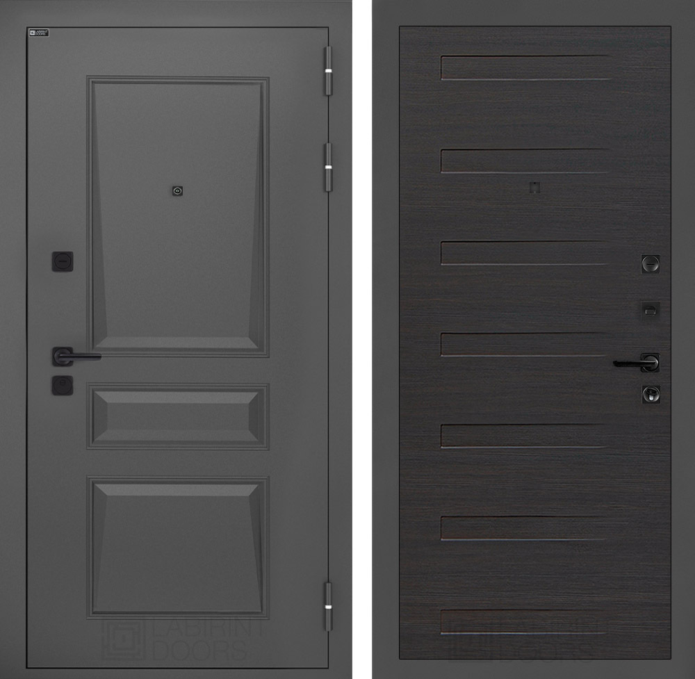 Дверь Входная Металлическая Лабиринт ОРЛЕАН 14 Эковенге