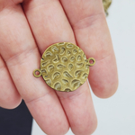 Коннектор, 30×23мм, античная бронза, штучно