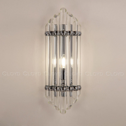 Бра Cloyd HARP W1 / выс. 50 см - хром (арт.20149)