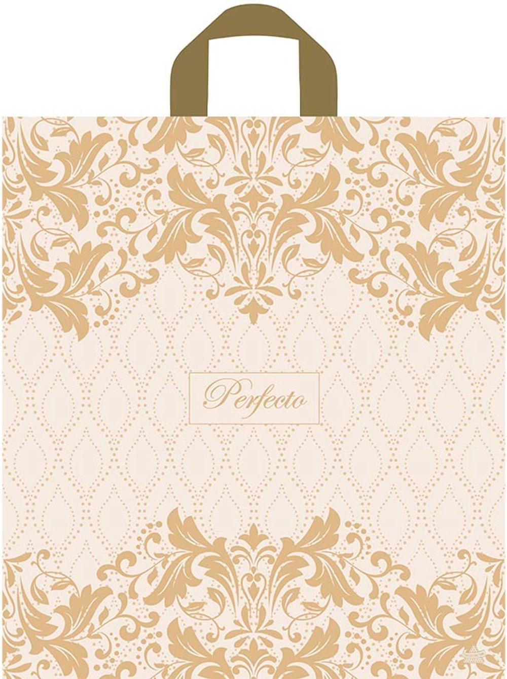 Пакет 46*42см (95мк) с петлевой ручкой "Перфекто Мин" ПВД