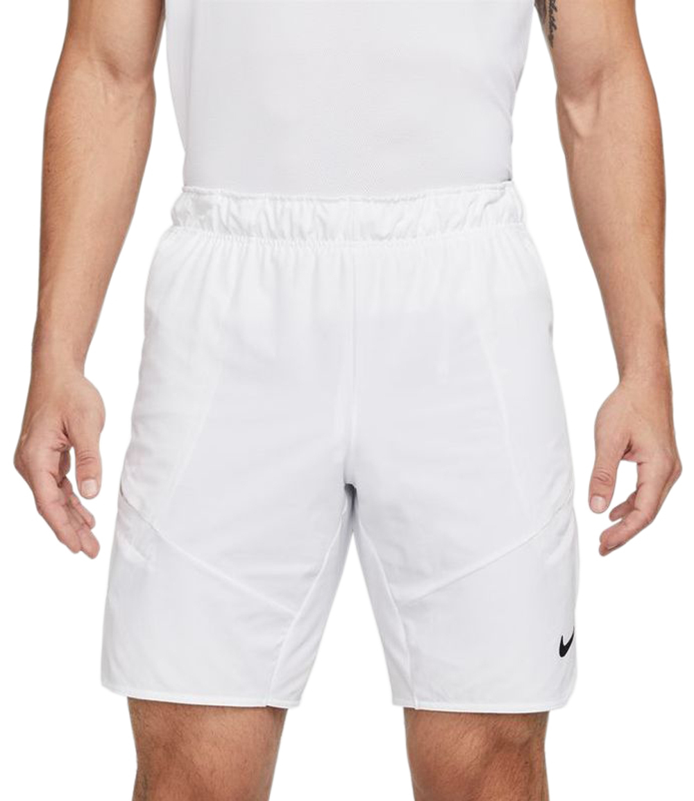 Мужские теннисные шорты Nike Court Dri-Fit Advantage Short 9in - white/black