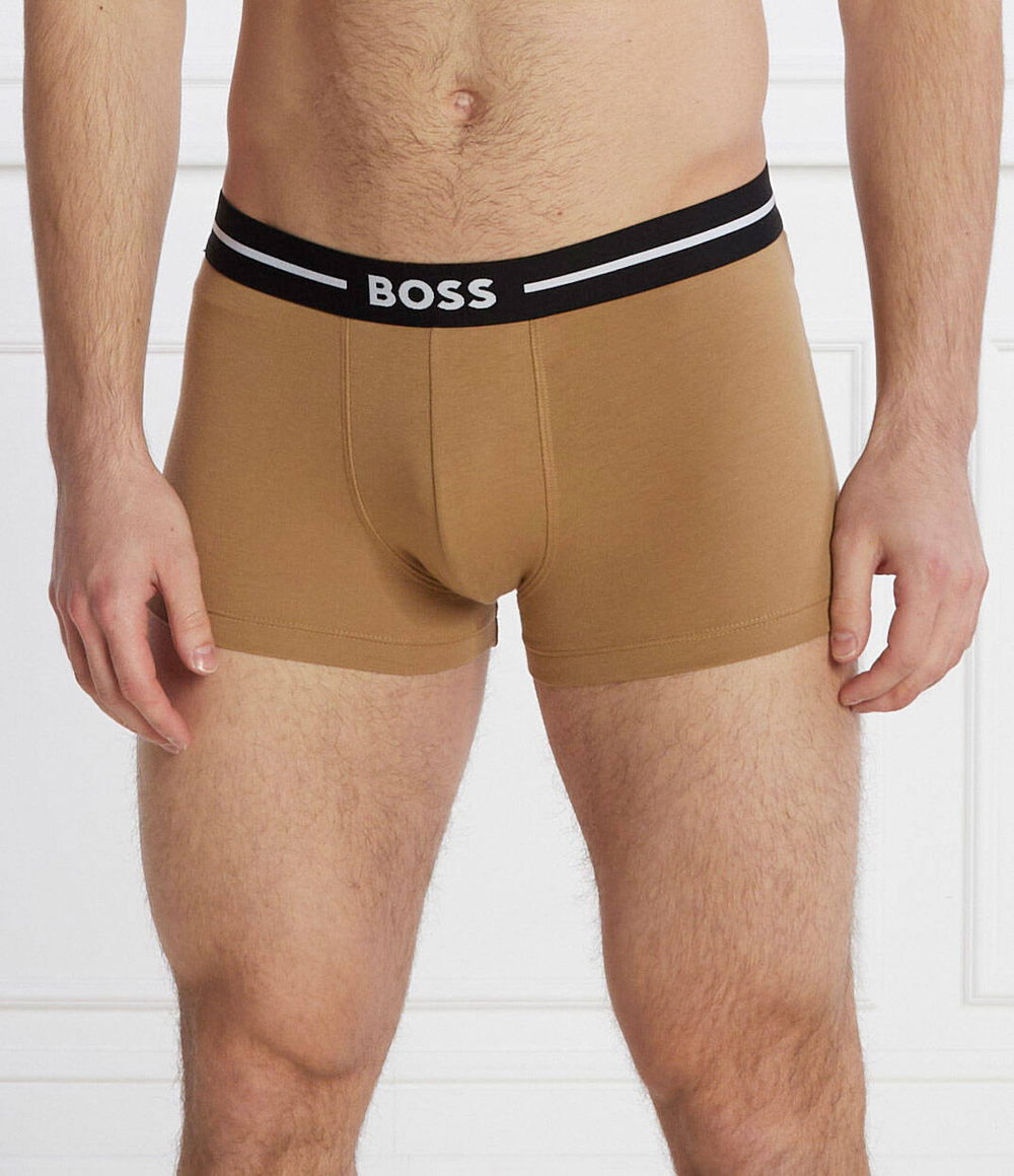 Трусики-боксеры 3шт. Bold BOSS BLACK - коричневый(50508878)