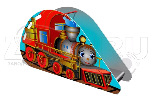 Детская горка «Паровозик»