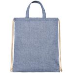 Рюкзак со шнурком Pheebs из 210 г/м² переработанного хлопка