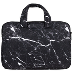 Сумка портфель BRAUBERG STYLE с отделением для ноутбука 13-14" 3 кармана "Marble" черная 26х36х3 см