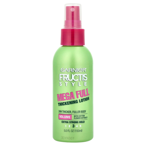 Garnier, Fructis Style, Mega Full, уплотняющий лосьон, 145 мл