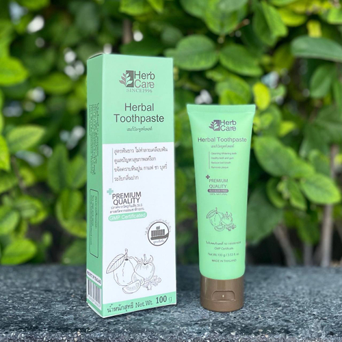 Лечебная зубная паста с отбеливающими компонентами Herbal Toothpaste HerbCare