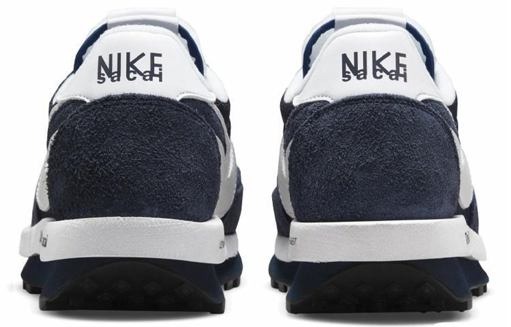 Кроссовки Fragment Design X Sacai X Nike Ldwaffle "Blackened Blue"