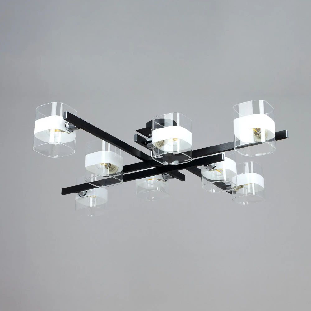 Citilux Вирта CL139282 Люстра потолочная Чёрная