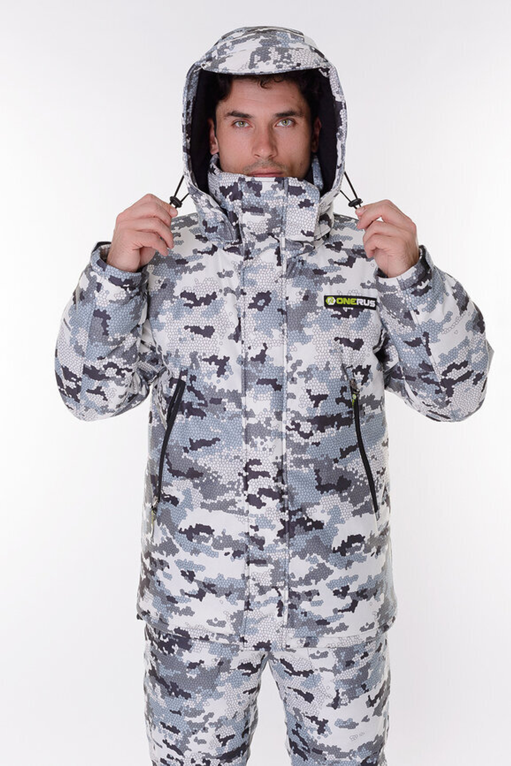 Зимний мужской костюм Onerus "Тактика -45" (Алова) Белый