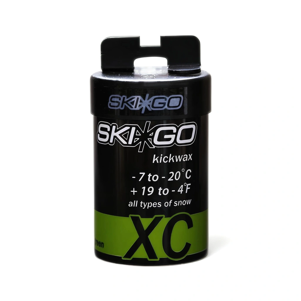 SkiGo Мазь держания XC Kickwax Green  -7° до -20°С