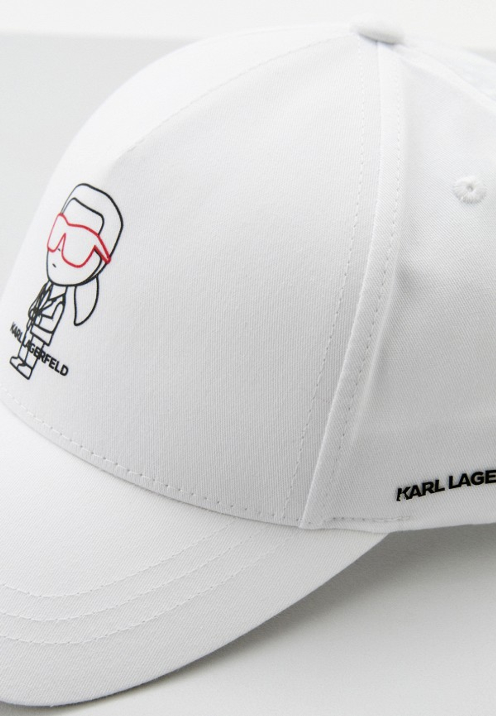 Кепка LAGERFELD 532123 белый лого мульти